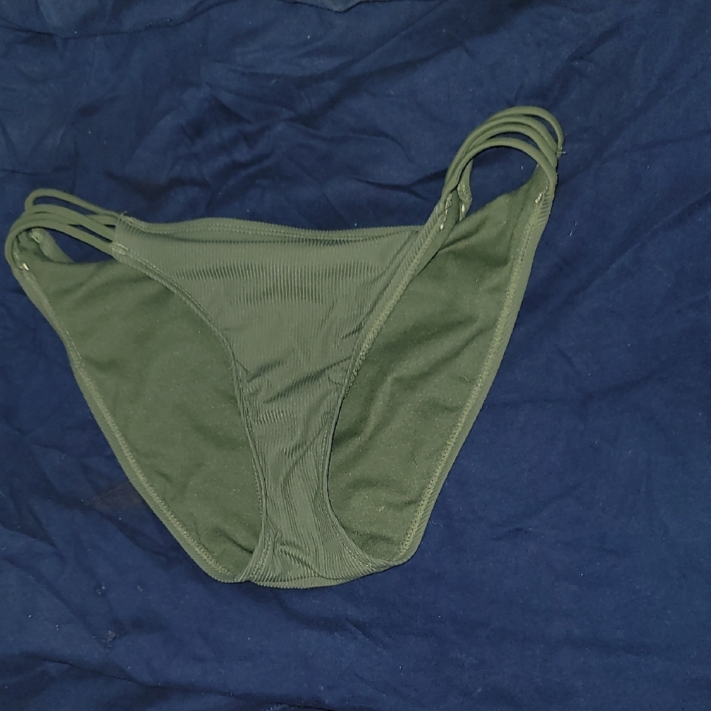 Olive Green Women's Swim Bottom